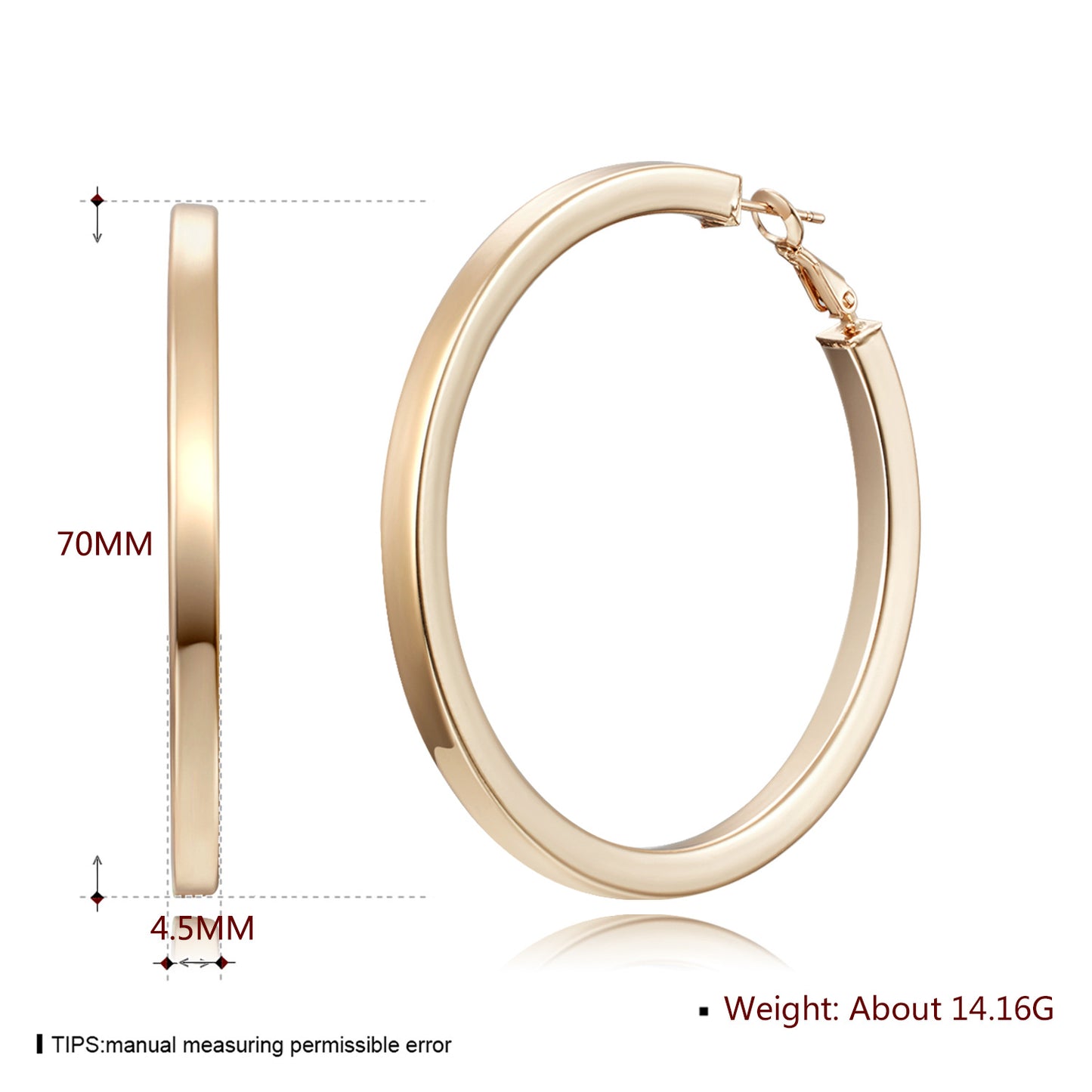 Brass With Plated Fashion Jewelry Earrings