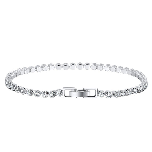 925 Sterling Silver Tennis Bracelet