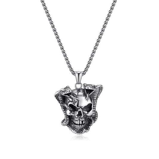 Stainless Steel Jewelry Skull Fashion Necklace Chain