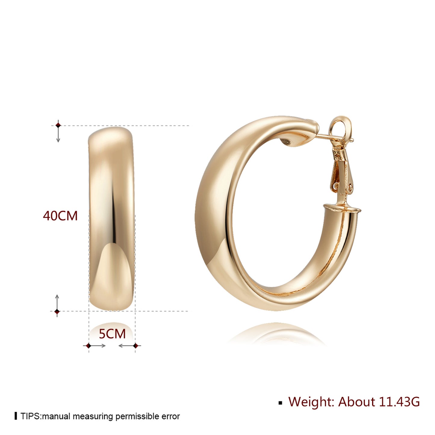 Brass With Plated Fashion Jewelry Earrings