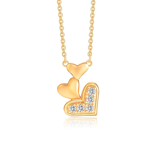 Brass With Plated Fashion Jewelry Necklace