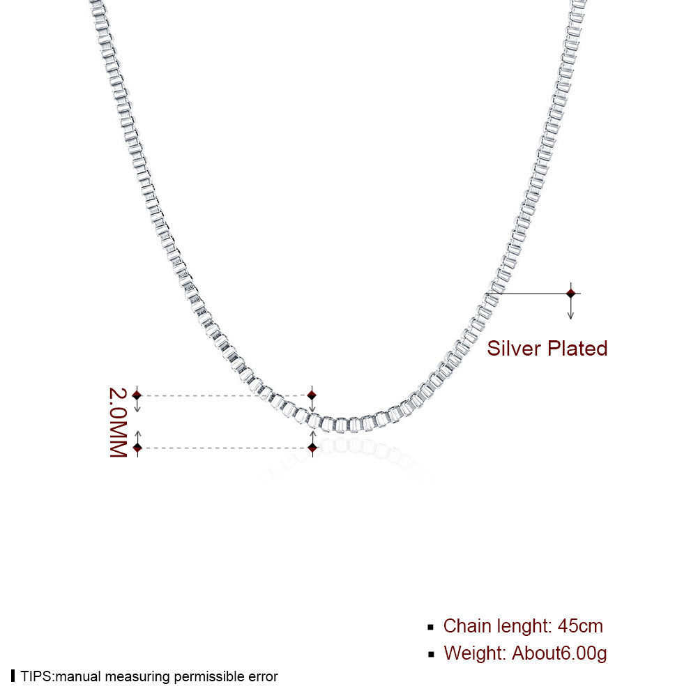 Brass With Plated Fashion Jewelry Necklace