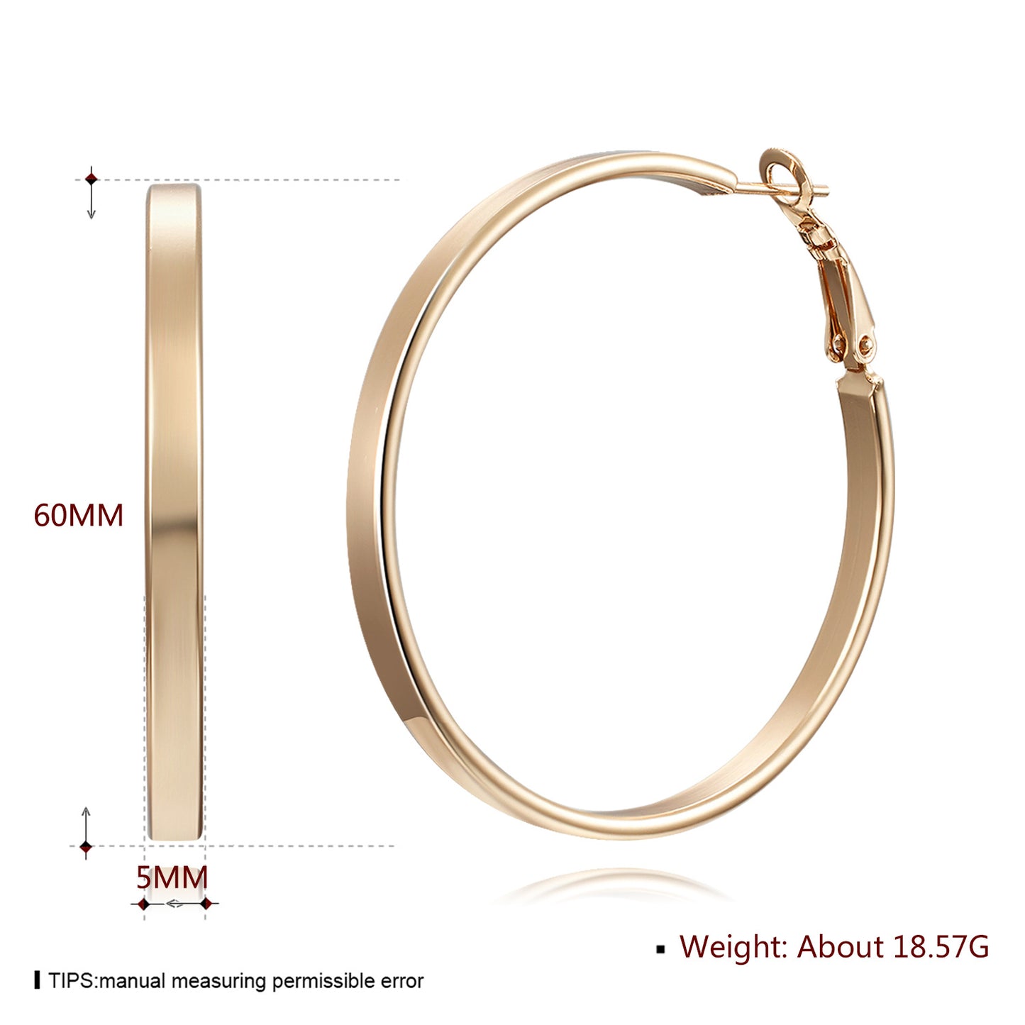 Brass With Plated Fashion Jewelry Earrings