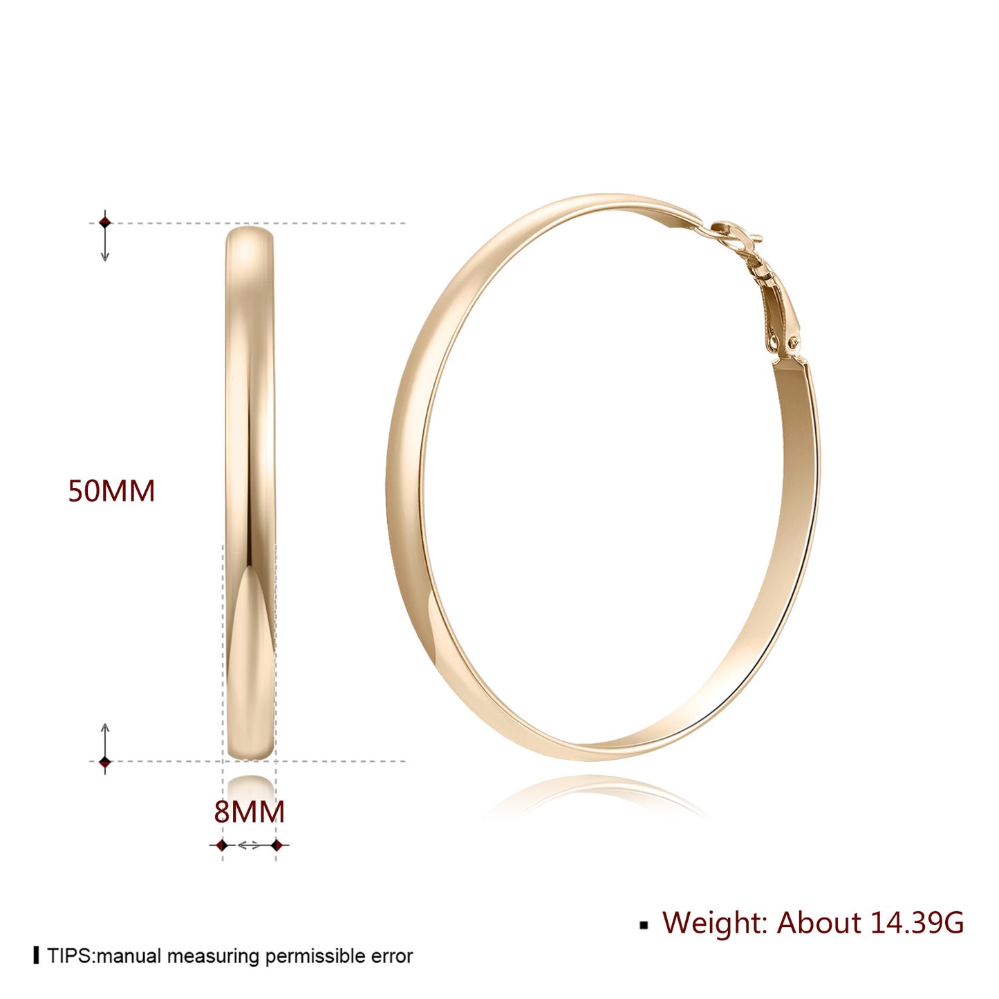 Brass With Plated Fashion Jewelry Earrings