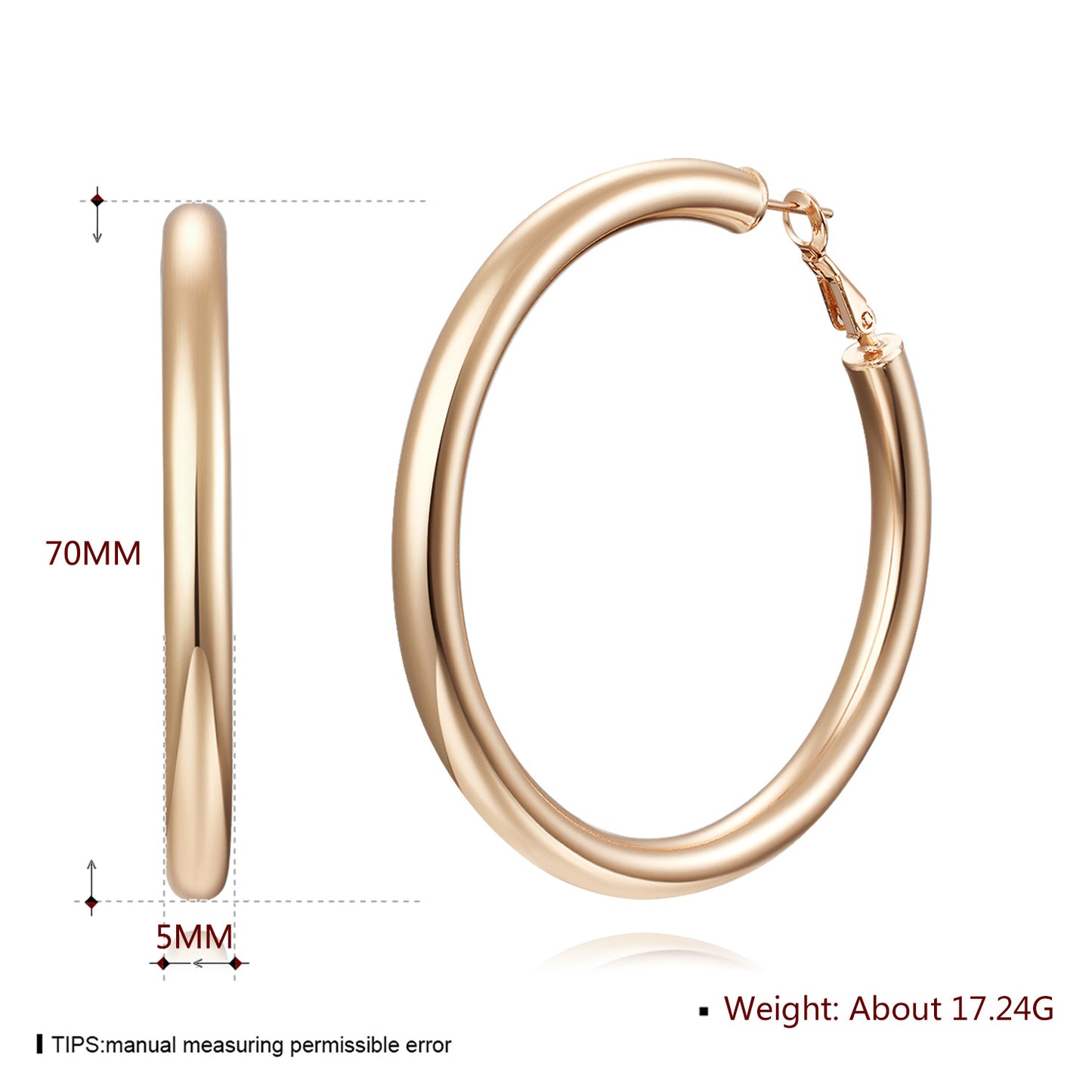 Brass With Plated Fashion Jewelry Earrings