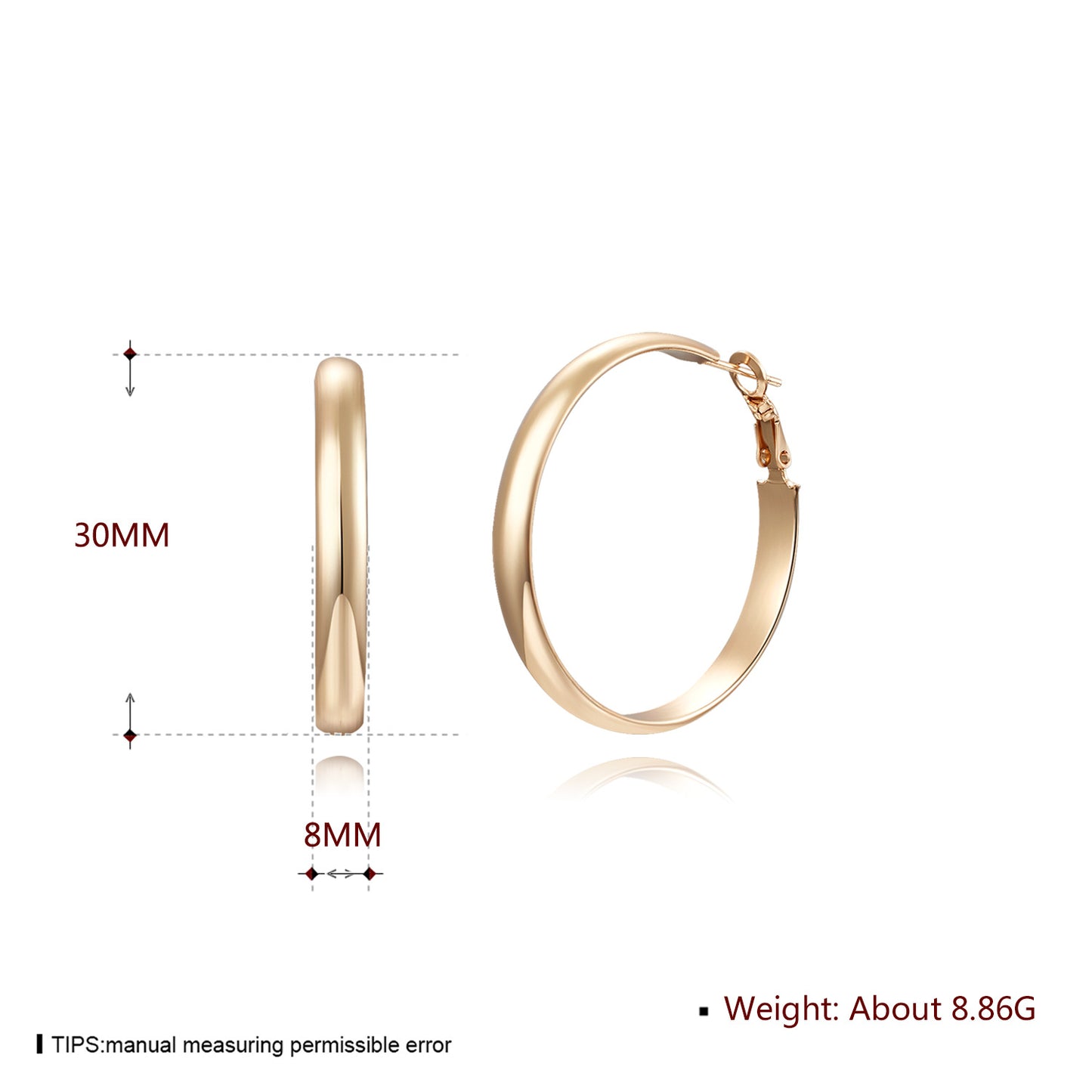 Brass With Plated Fashion Jewelry Earrings