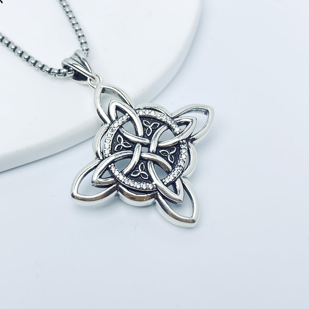 Celtic Pendant Necklace, Men Women's Fashion Jewelry, Perfect for Parties & Gifts, Elegant Accessory for Everyday Wear