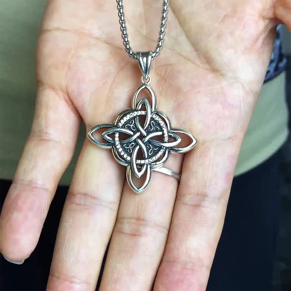 Celtic Pendant Necklace, Men Women's Fashion Jewelry, Perfect for Parties & Gifts, Elegant Accessory for Everyday Wear