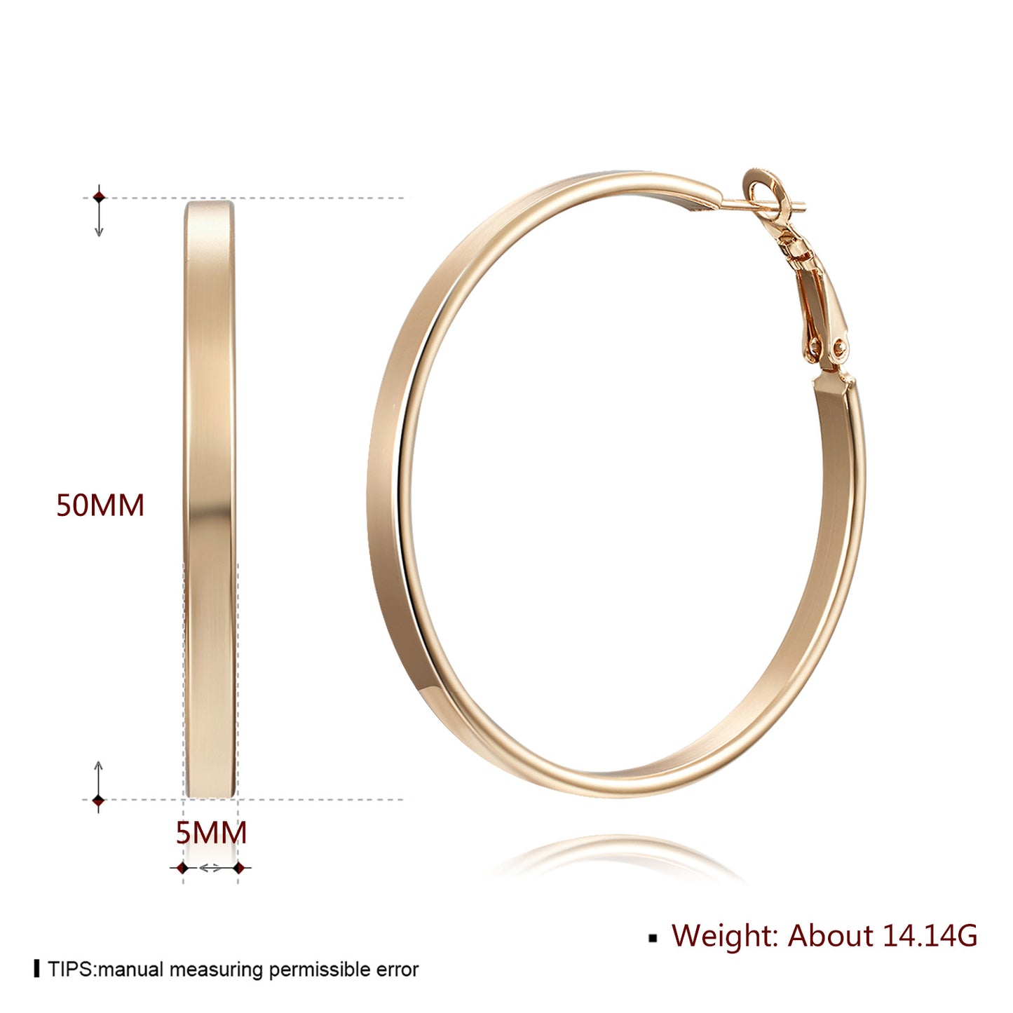 Brass With Plated Fashion Jewelry Earrings
