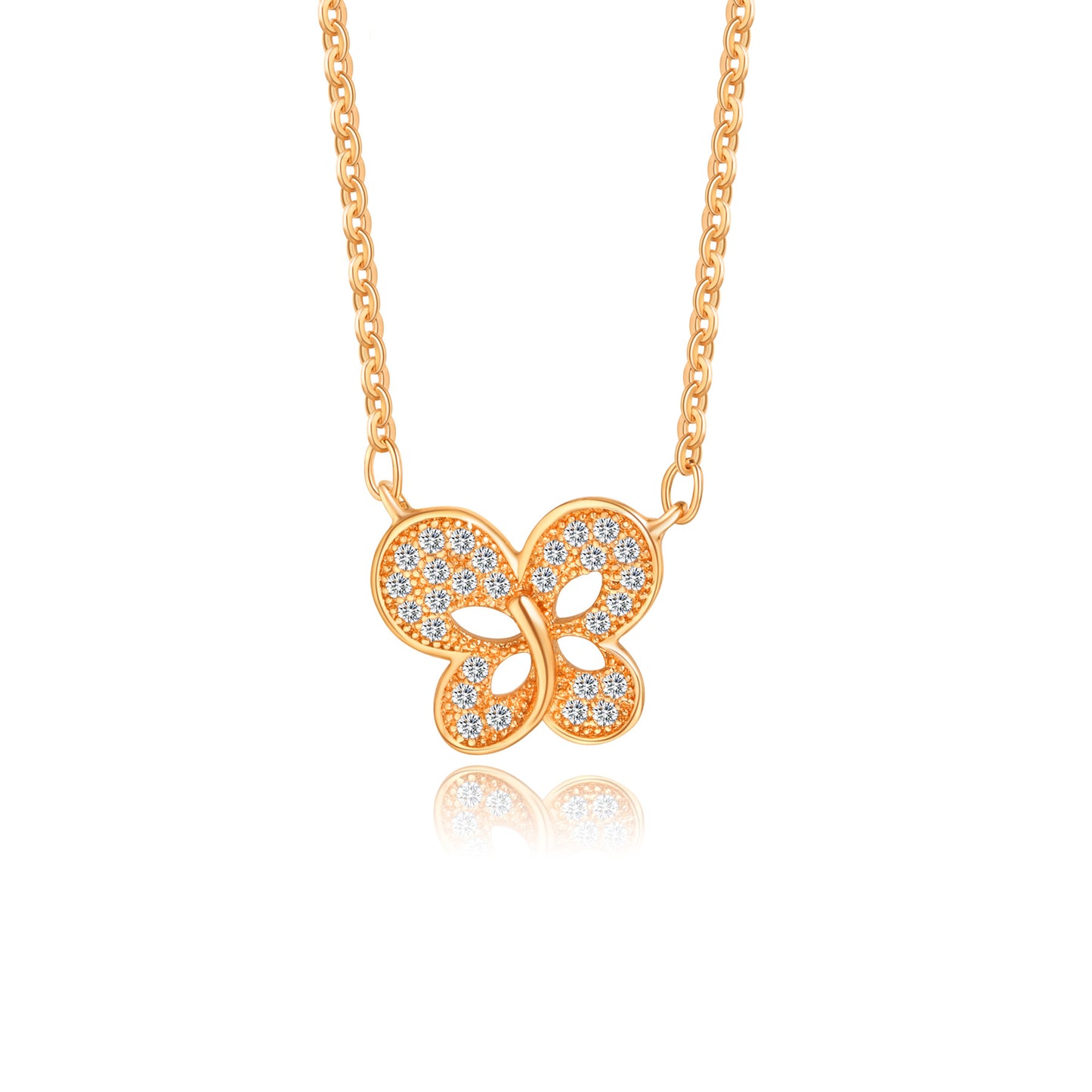 Brass With Plated Fashion Jewelry Necklace