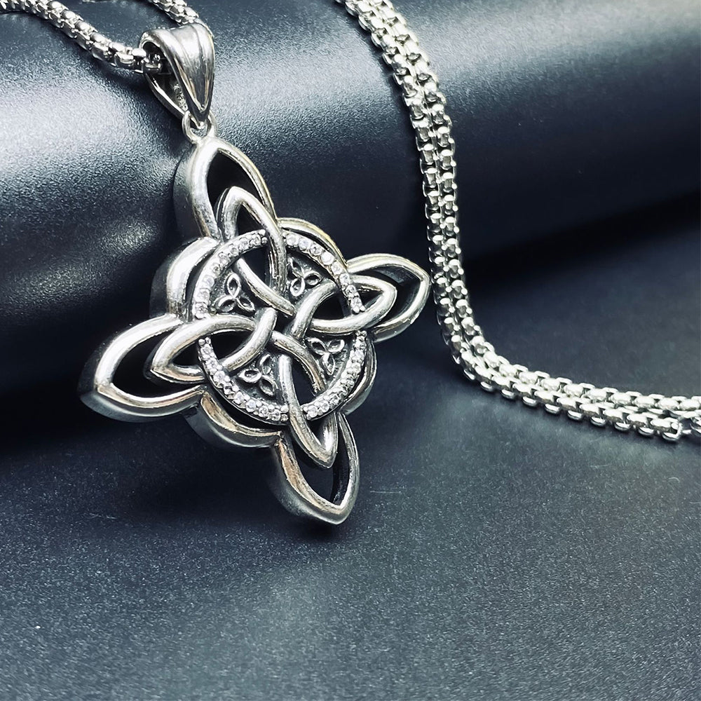 Celtic Pendant Necklace, Men Women's Fashion Jewelry, Perfect for Parties & Gifts, Elegant Accessory for Everyday Wear