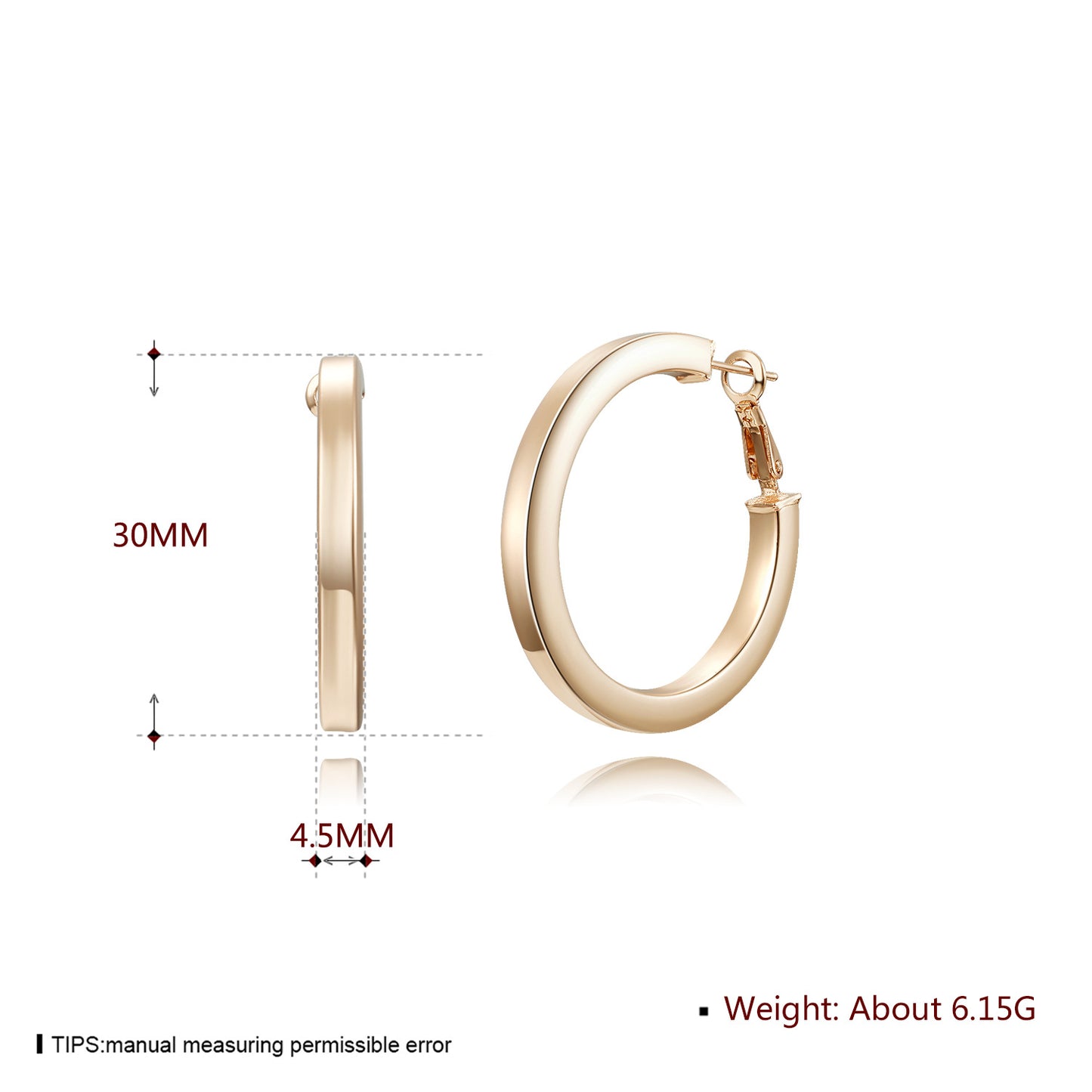 Brass With Plated Fashion Jewelry Earrings
