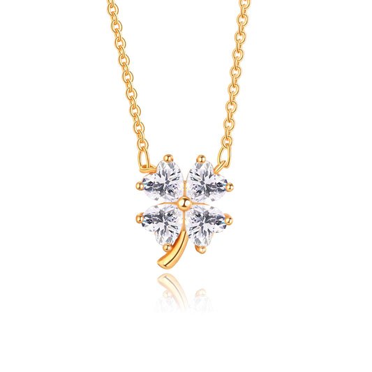 Brass With Plated Fashion Jewelry Necklace