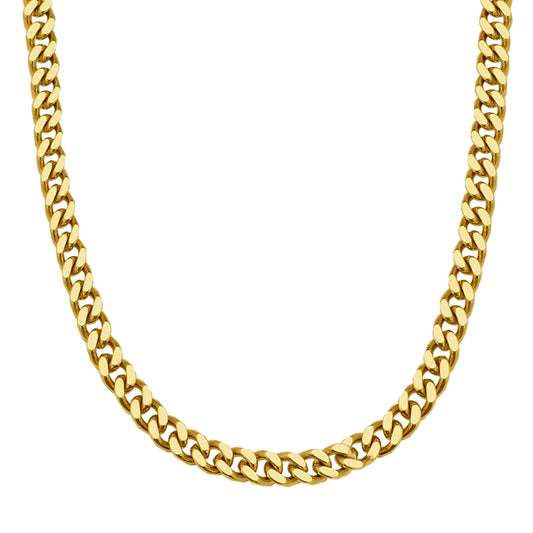 Women Men Classic Cuban 304L Titanium Steel Chain Necklace 7/9/11mm