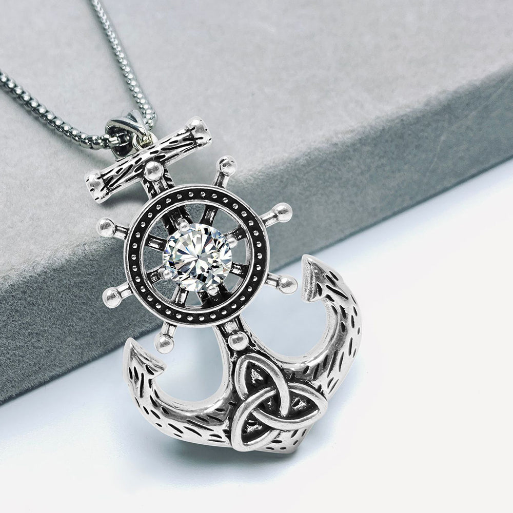Anchor Pendant Necklace, Men Women's Fashion Jewelry, Perfect for Parties & Gifts, Elegant Accessory for Everyday Wear