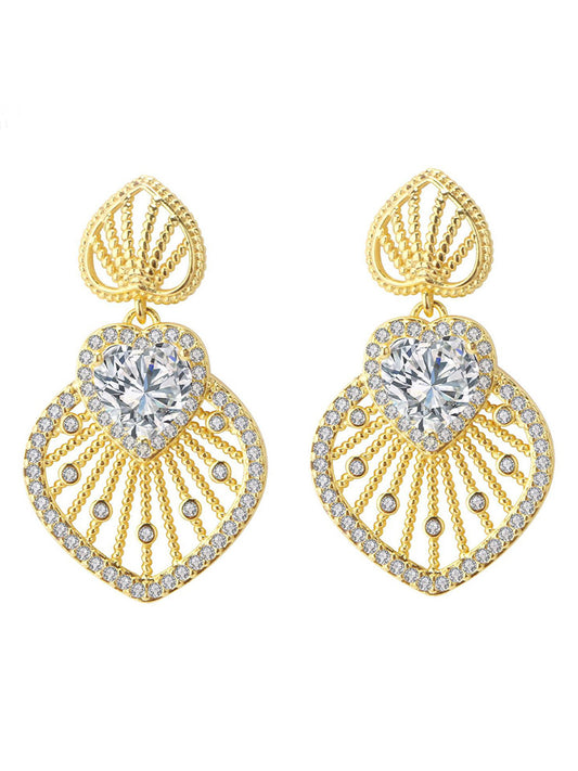 Fashionable Elegant Earrings, Fashion Jewelry for Party, Daily Clothing Decor, Trendy All-match & Exquisite Jewelry for Birthday Gift