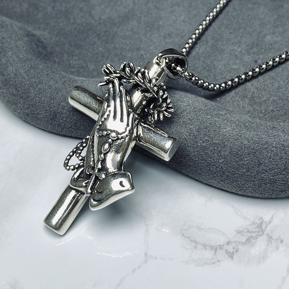 Cross Pendant Necklace, Men Women's Fashion Jewelry, Perfect for Parties & Gifts, Elegant Accessory for Everyday Wear