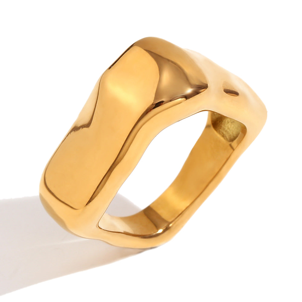 316L Stainless Steel Minimalist Fashion Ring