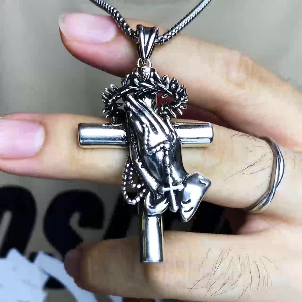 Cross Pendant Necklace, Men Women's Fashion Jewelry, Perfect for Parties & Gifts, Elegant Accessory for Everyday Wear