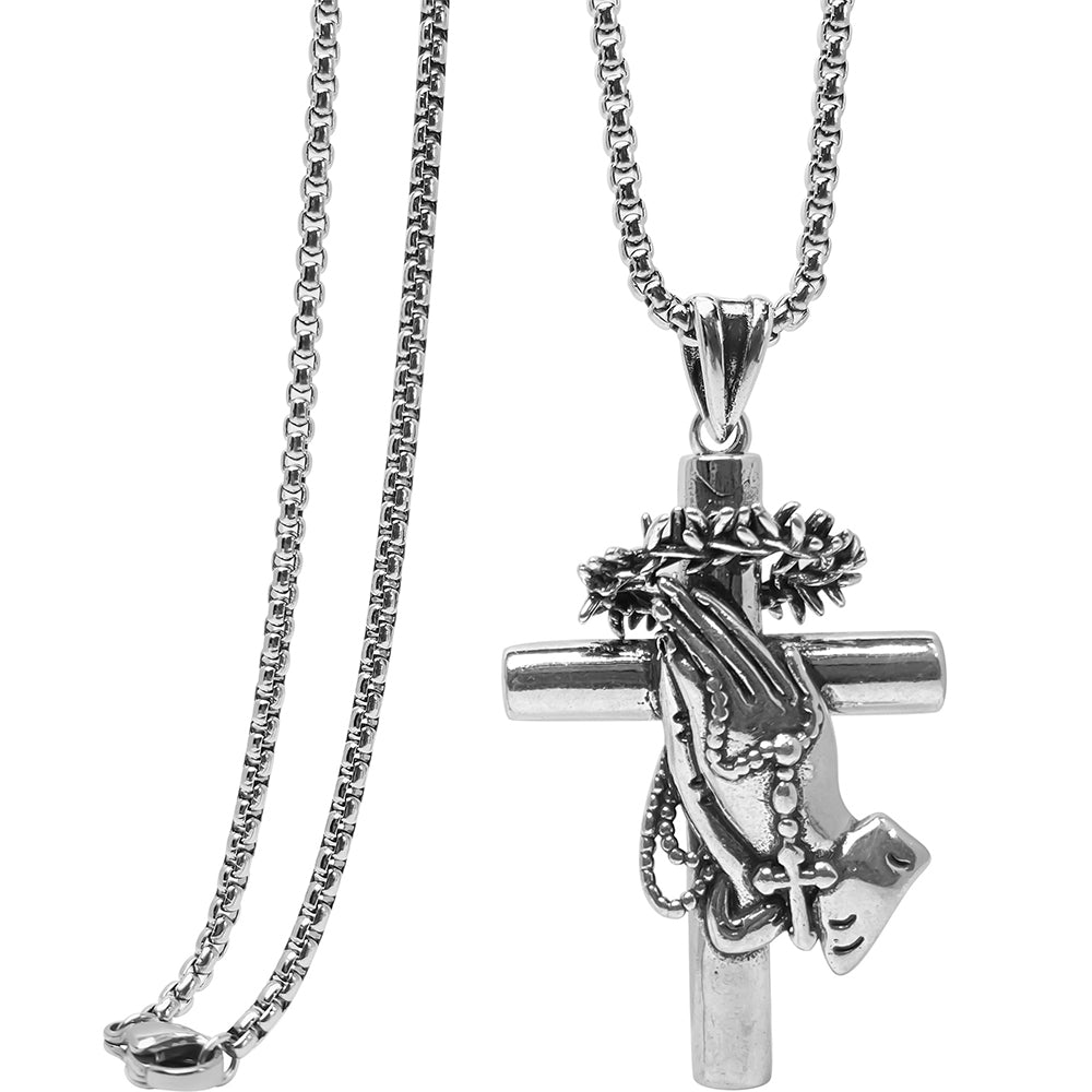 Cross Pendant Necklace, Men Women's Fashion Jewelry, Perfect for Parties & Gifts, Elegant Accessory for Everyday Wear
