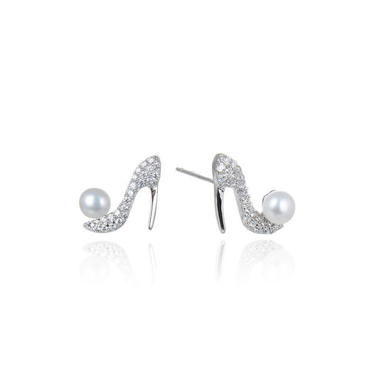 925 Sterling Silver Pearl Earrings
