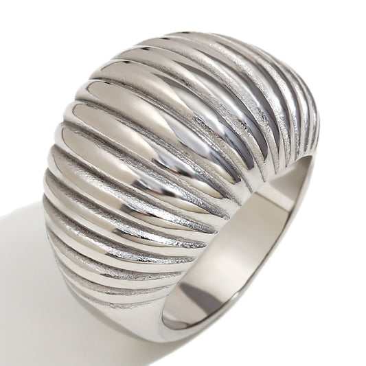 316L Stainless Steel Minimalist Fashion Ring