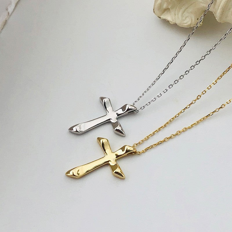 925 Sterling Silver Cross Pendant Necklace