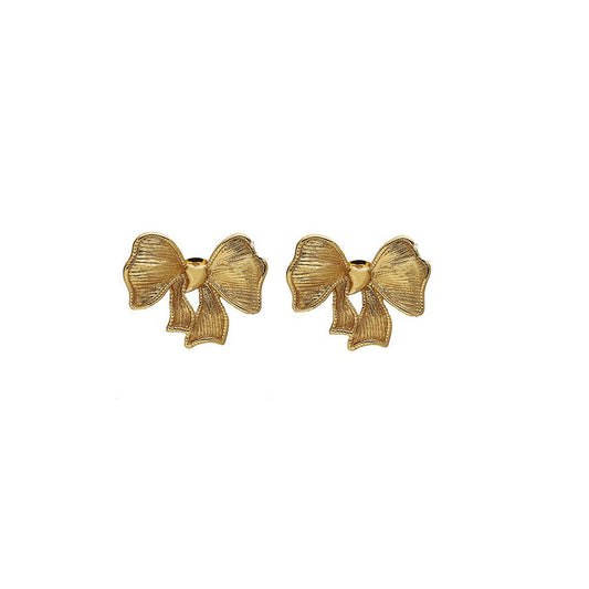 Stainless Steel Knot Fashion Earrings