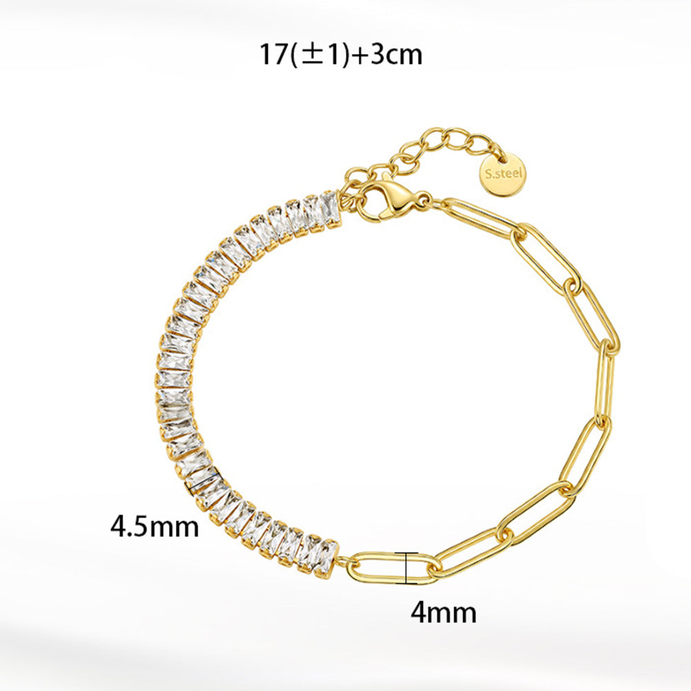 Pulsera minimalista de acero inoxidable