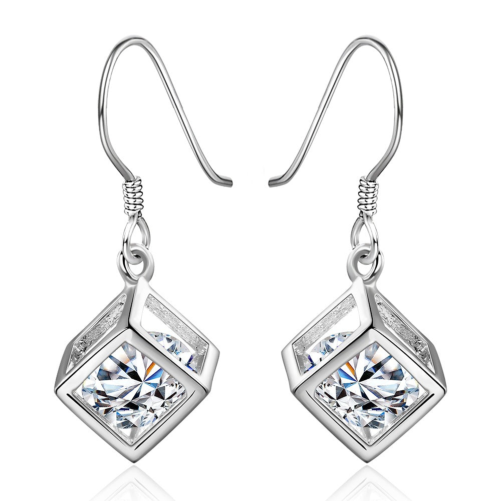Brass With Plated Fashion Jewelry Earrings