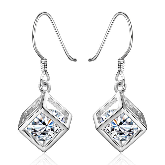 Brass With Plated Fashion Jewelry Earrings
