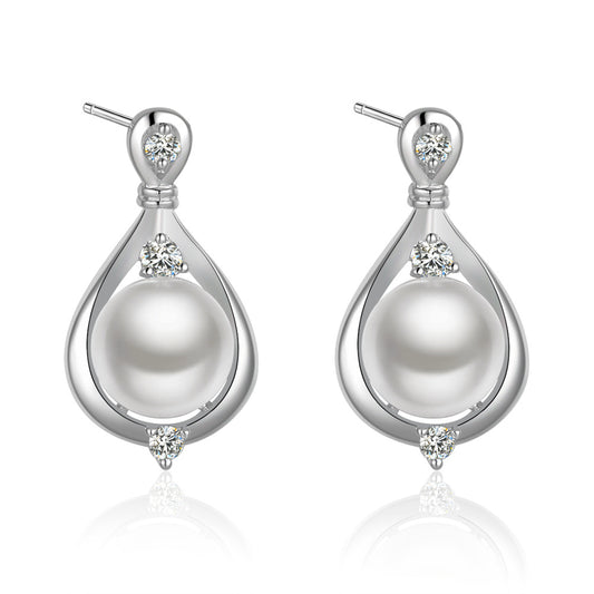 Brass With Plated Fashion Jewelry Earrings