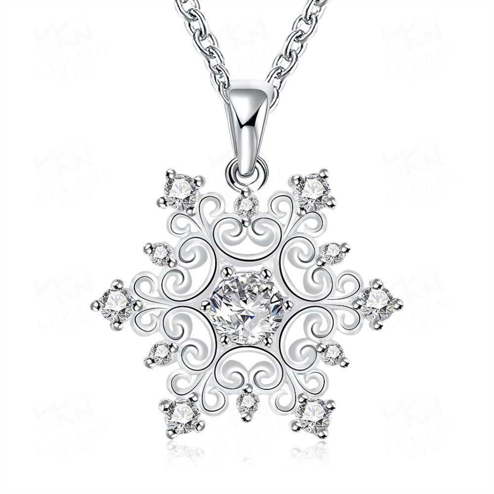 Brass With Plated Fashion Jewelry Necklace