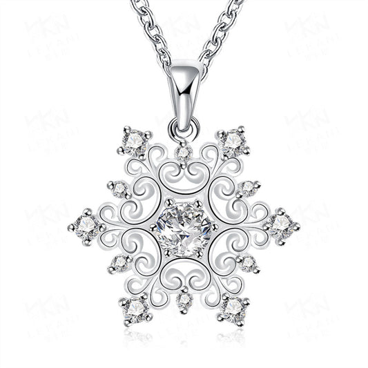 Brass With Plated Fashion Jewelry Necklace