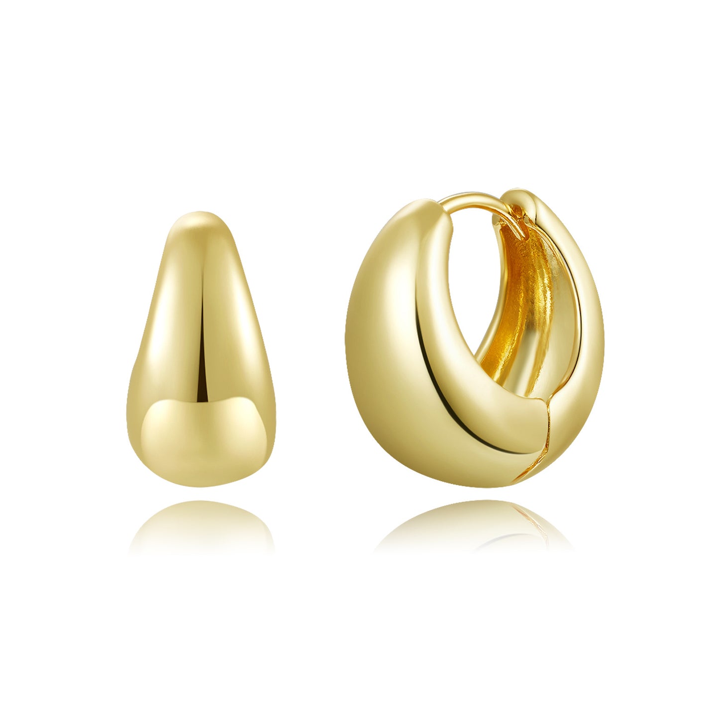 Brass With Plated Fashion Jewelry Earrings
