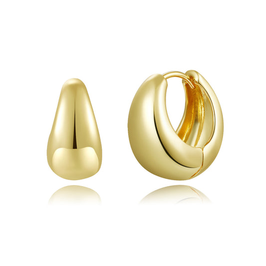 Brass With Plated Fashion Jewelry Earrings