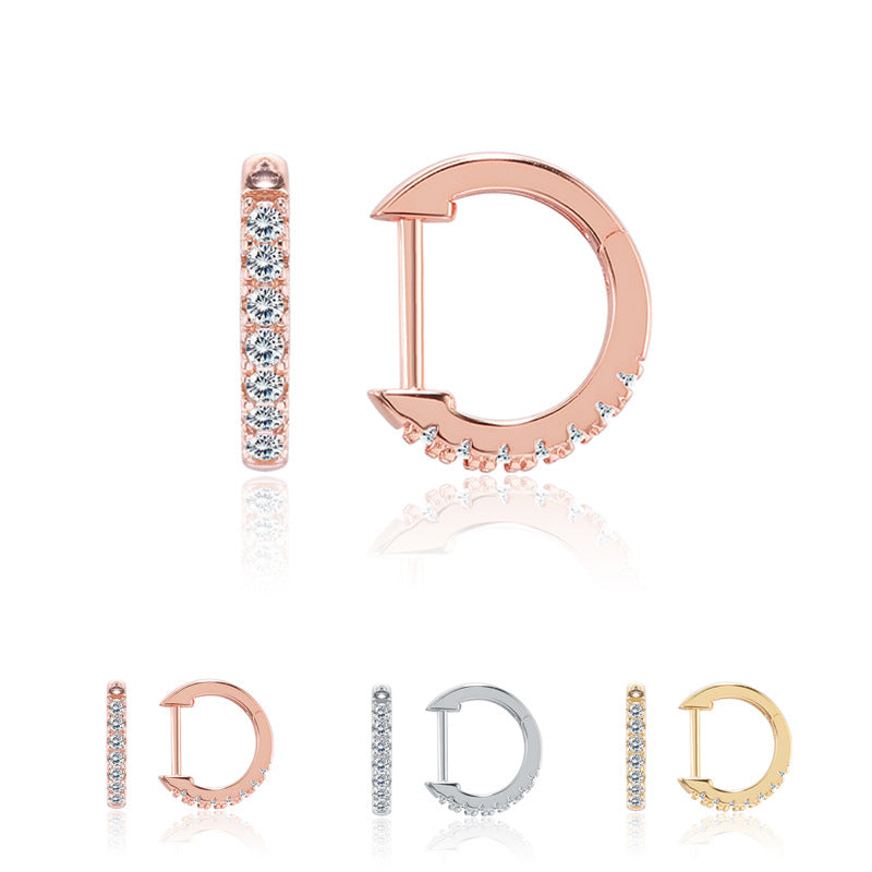 Brass With Plated Fashion Jewelry Earrings