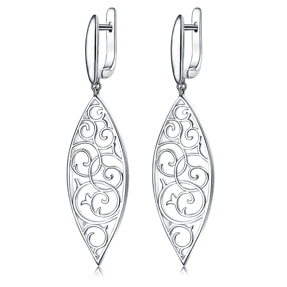 Brass With Plated Fashion Jewelry Earrings