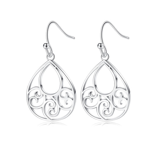 Brass With Plated Fashion Jewelry Earrings