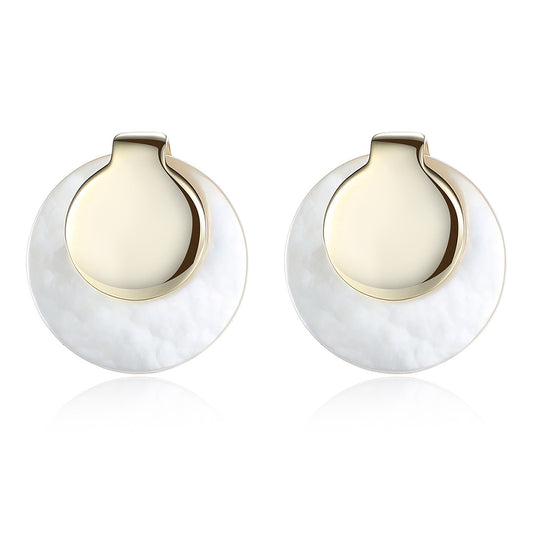 925 Sterling Silver Natural Pearl Drop Earrings Fashion Jewelry Gift for Women Girls