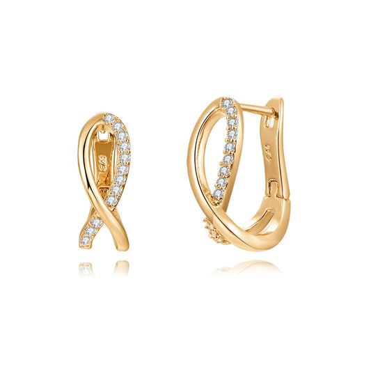 Brass With Plated Fashion Jewelry Earrings