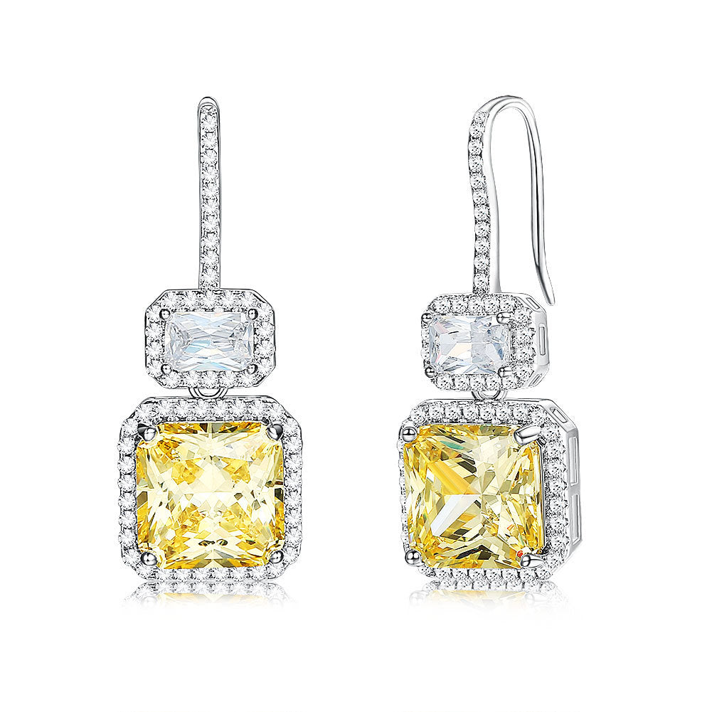 Brass With Plated Fashion Jewelry Earrings
