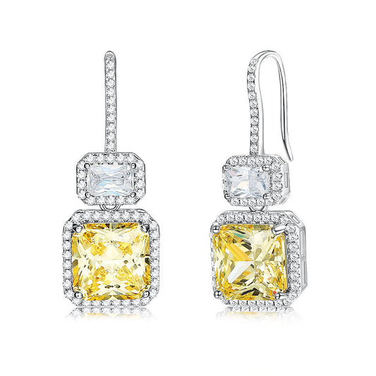 Brass With Plated Fashion Jewelry Earrings