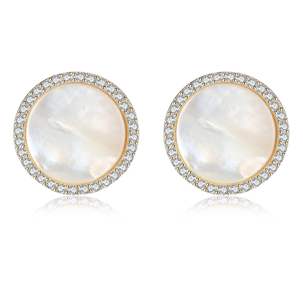 925 Sterling Silver Natural Pearl Drop Earrings Fashion Jewelry Gift for Women Girls