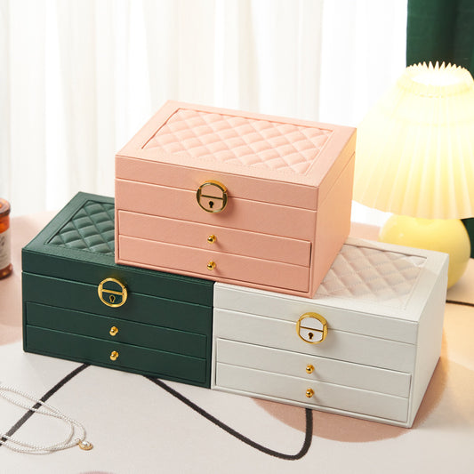 Portable Storage Case for Jewelry and Small Accessories
