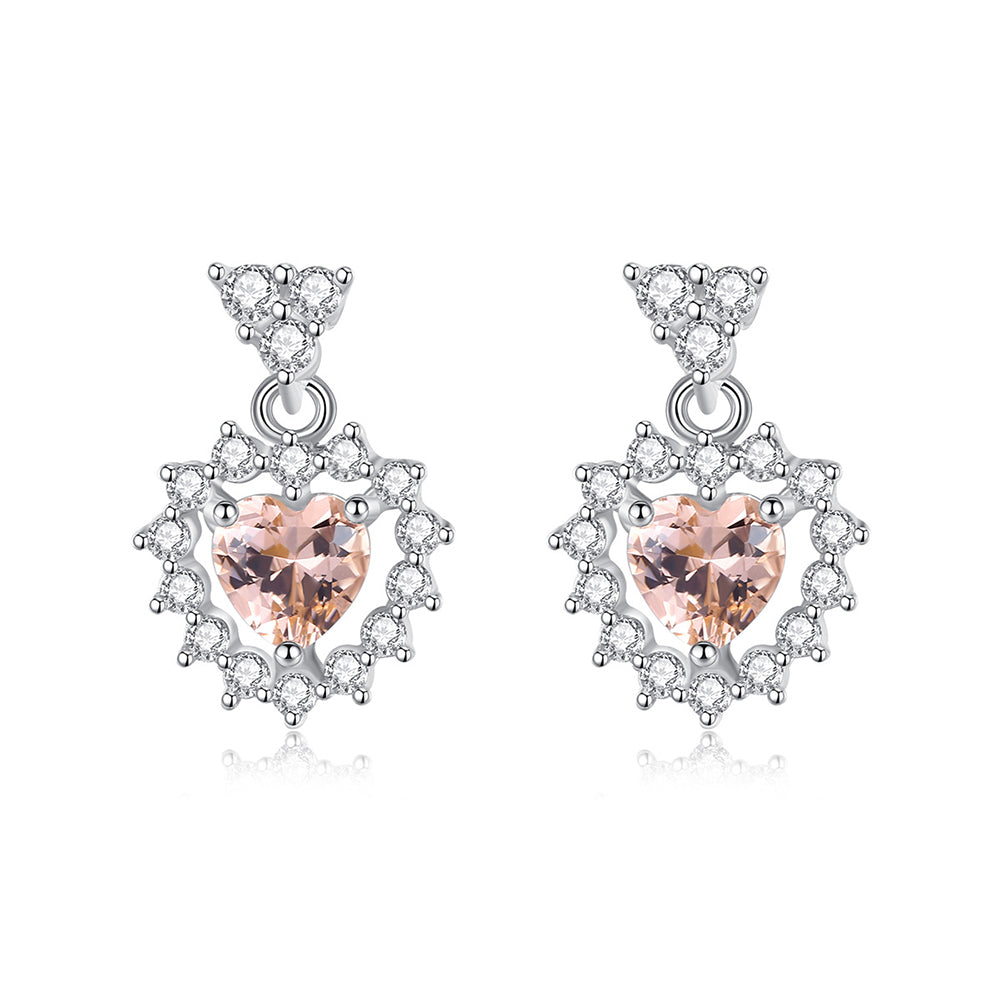 925 Sterling Silver Earrings Fashion Jewelry Gift for Women Girls