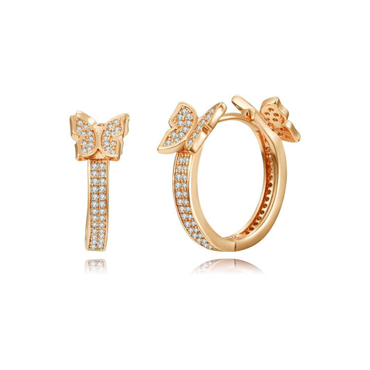 Brass With Plated Fashion Jewelry Earrings