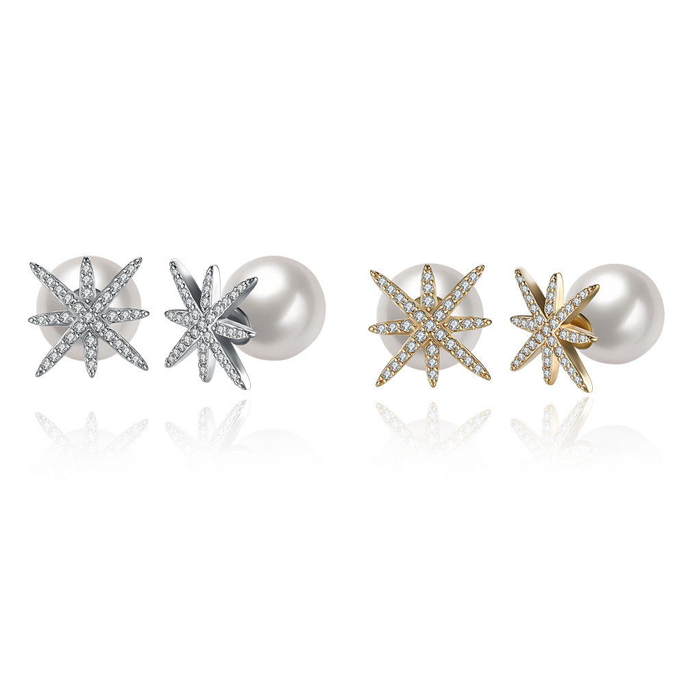 Brass With Plated Fashion Jewelry Earrings