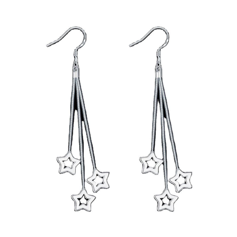 Brass With Plated Fashion Jewelry Earrings