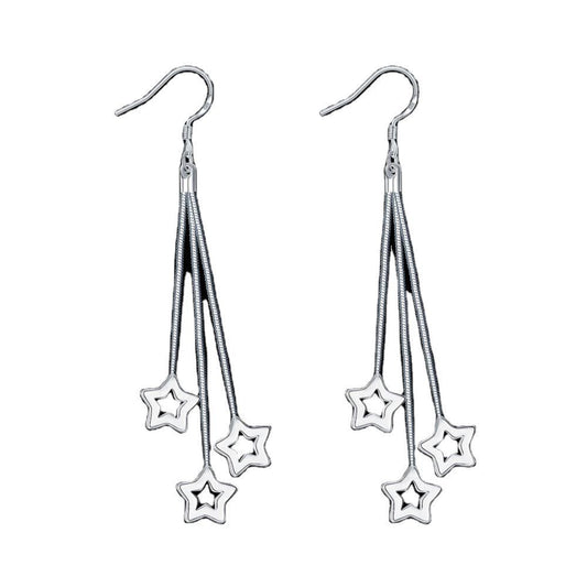 Brass With Plated Fashion Jewelry Earrings